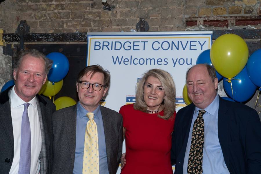 Guests at the book launch party