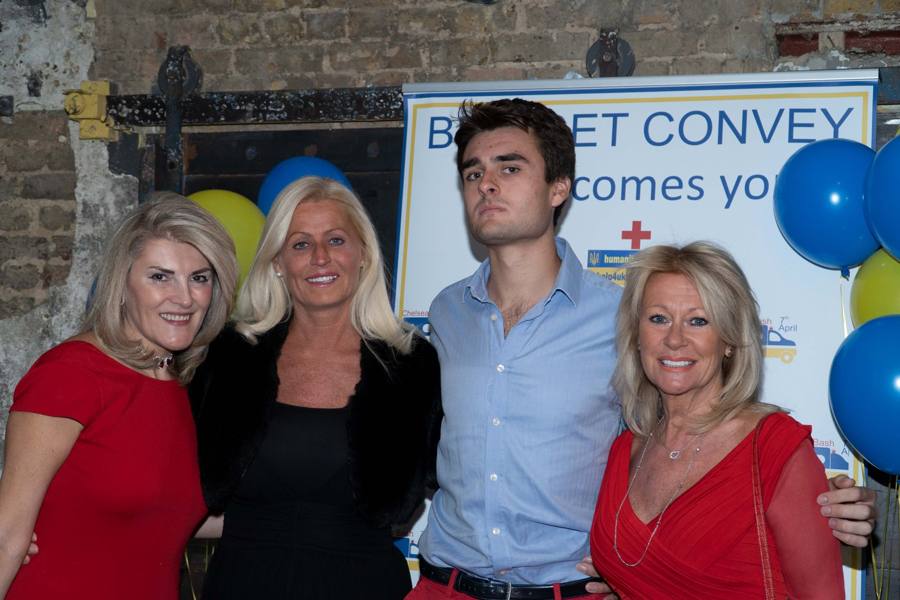 Guests at the book launch party