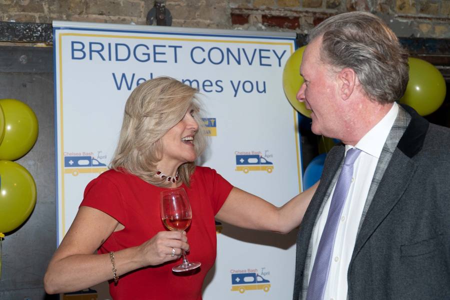 Guests at the book launch party